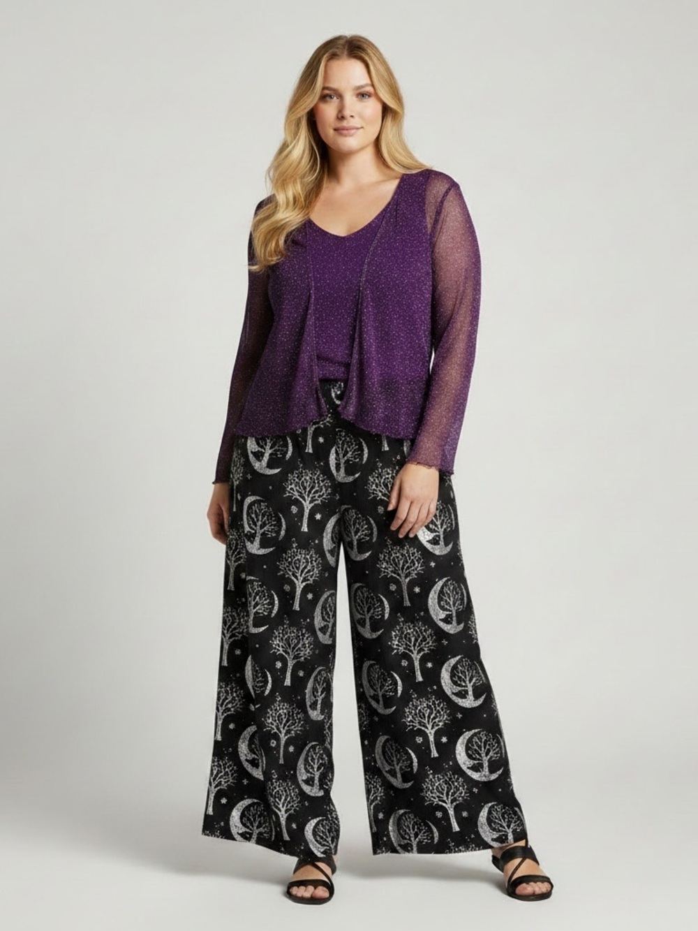 VINTAGE ANOTHER THYME Sparkly Blouse